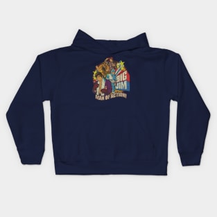 Big Jim Man of Action 1972 Kids Hoodie